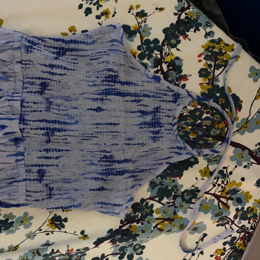 Mudd blue romper